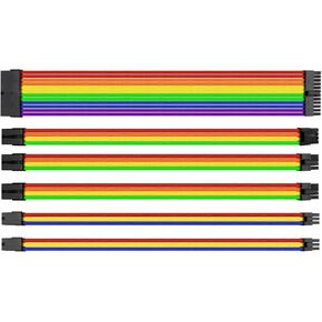 Thermaltake AC-048-CN1NAN-A1TtMod Sleeve Cable - Black/White