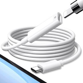 3-Pack USB C to Pencil 1st Gen Adapter Type C Female for Lightning Female Adapter for iPad 10 + USB C to Pencil 1st Gen Adapter Cable 1M USB-C Male for Lightning Female Adapter