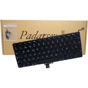 Padarsey New Laptop Replacement Keyboard with 80 PCE Screws Spanish ESPAÑOL Spanish Teclado Compatible for MacBook Pro Unibody 13-inch A1278 2008 2009 2010 2011 2012 2013 2014 2015 Year