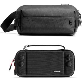 حقيبة حبال Tomtoc Compact EDC X-PAC وحمل حمل Slim لـ Nintendo Switch