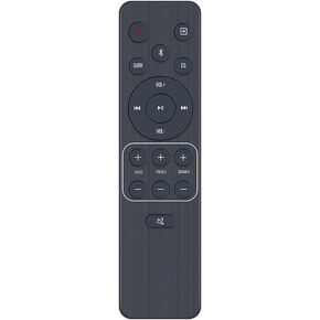Replacement Remote Control Compatible with Hisense AX3125H 3.1.2Ch Sound Bar, HS2100 2.1 Ch Sound Bar, AX5125H 5.1.2Ch Sound Bar, HS2100 5.1 Ch Sound Bar, HS3100 3.1Ch Sound Bar