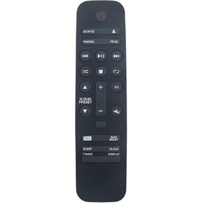 PerFascin Replace Remote Control fit for Philips FX10 Bluetooth Mini Hi-fi Music Audio System
