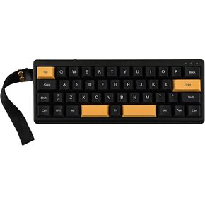 EPOMAKER TH40 40% Layout QMK/VIA Wireless Mechanical Keyboard, Hot Swappable, Bluetooth/2.4GHz/USB-C, 44 Keys Gasket Mount, RGB Backlit (Black, Wisteria Linear Switch)