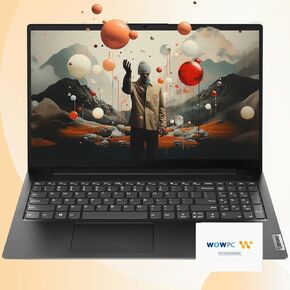 Lenovo V15 Business Laptop | Intel 4-core Processor | 15.6" FHD (1920 x 1080) | 32GB RAM | 1TB SSD | Ethernet RJ-45 | Military Durability | Windows 11 Pro | w/WOWPC 500GB External Storage