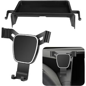 Car Phone Holder Center Console Organizer for Toyota Grand Highlander 2024 2025 Auto Accessories Navigation Bracket Interior Decoration Screen Dash Board Mobile Cell Phone Mount case