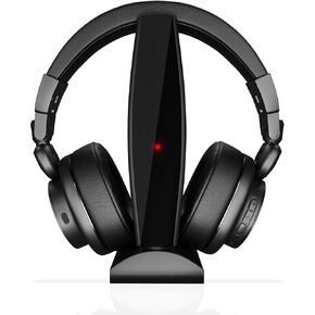 Wireless TV Headphones for Seniors Hard of Hearing - 3D HD Sound, 164ft Range, 50H Battery, Bluetooth & 2.4G Dual Mode, AUX/RCA/Coaxial Compatible, Noise-Free TV Watching