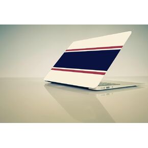 Laptop Skin with Lining Color Palette White Designs, Fits Most Sticker Decal,13.3" 14" 15" 15.4" 15.6 inch Universal Vinyl Skin Sticker Cover,Dustproof Waterproof Reusable (Skin 28_10)