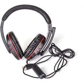 Gaming Headset with Microphone, USB Plug Headphone