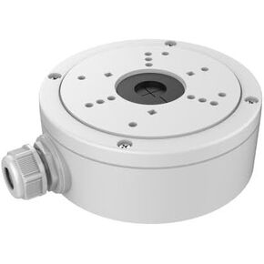 DS-1280ZJ-S Aluminum Alloy Junction Box for Hikvision Cameras - Waterproof and Durable, White
