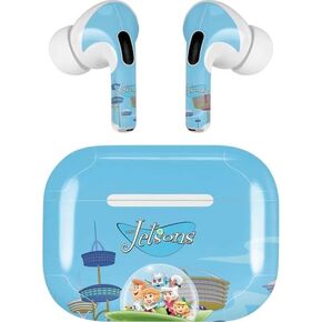 غلاف صوتي من Skinit متوافق مع Apple AirPods Pro (الجيل الثاني، 2022) - حفلة Warner Bros مرخصة رسميًا مثل تصميمها 2099 in Kuwait