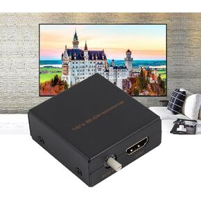 EDID 1280x720 Manager, Support 4K CEC HDMI EDID Emulator, 300mA 5V DC HDSW0006M1 HDMI EDID Feeader 16 Kinds Passthrough Adapter Modes Audio Video Control
