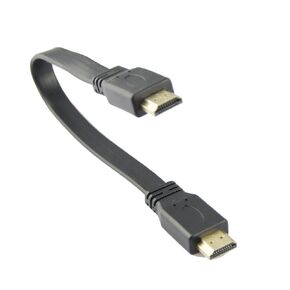 8inch 20cm HDMI ذكر إلى كابل الذكور ، كابل HDTV عالي السرعة HDMI - يدعم Ethernet ، 3D أسود