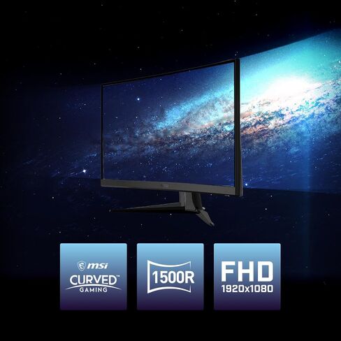 MSI MAG 274CXF 27-inch 1920 x 1080 (FHD) Curved Monitor, 280Hz, HDMI, DisplayPort, VGA Port, VESA Mountable, Tilt, Speaker, Slim Bezel, 0.5ms, Black in Saudi Arabia