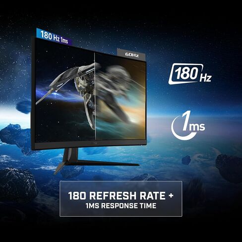 MSI MAG 274CXF 27-inch 1920 x 1080 (FHD) Curved Monitor, 280Hz, HDMI, DisplayPort, VGA Port, VESA Mountable, Tilt, Speaker, Slim Bezel, 0.5ms, Black in Saudi Arabia