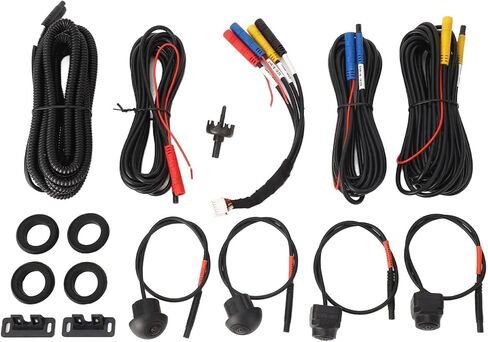 360 Car Camera Panoramic Profey View AHD IP68 Radio Auto Radio Vision 7 (1080p) in Kuwait