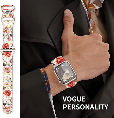 نطاقات رياضية متوافقة مع Iwatch Watch Band 38mm 40mm 41mm نساء الرجال ، حزام سبورت سيليكون لطيف لسلسلة IWatch 10 9 8 7 6 5 4 3 2 1 Ultra SE in Kuwait