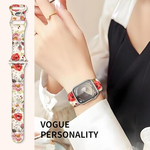 نطاقات رياضية متوافقة مع Iwatch Watch Band 38mm 40mm 41mm نساء الرجال ، حزام سبورت سيليكون لطيف لسلسلة IWatch 10 9 8 7 6 5 4 3 2 1 Ultra SE in Kuwait