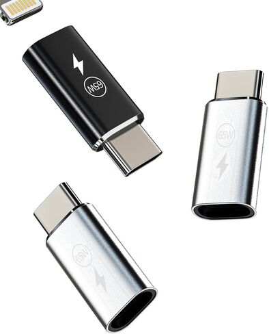 محول لايتنينج انثى الى USB-C ذكر، نوع الشحن لسامسونج جالاكسي S20 الترا Z فليب نوت S10 S9 بلس جوجل بيكسل 5XL متوافق مع كيبل محول شاحن موصل ال جي ايباد برو اير 4 2020 in Kuwait