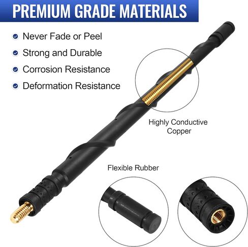 VOFONO Short Antenna fits Ford F150 F-150 2009-2024, Ford F150 Accessories Stubby Pickup F250 F350 Bronco Truck Antenna Replacement in Saudi Arabia
