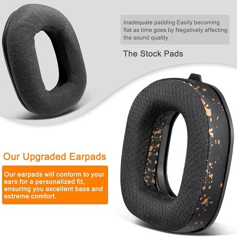 SOULWIT Replacement Earpads for Astro A50 Gen3 (Do Not Fit A50 Gen 4) Headset, Ear Pads Cushions with Durable Mesh Fabric, Noise Isolation Foam - Black in Saudi Arabia
