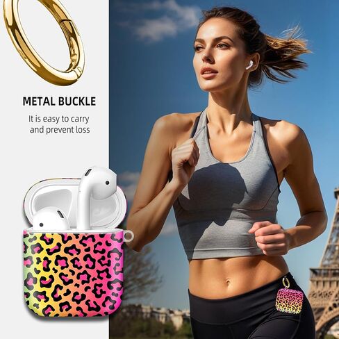 Compatiable with Airpod 1&2 Case,Hard Protective Shell with Keychain, Stylish Design AirPod Case Cover,Ideal for Women, Wireless Charging Supported(Mushroom and sberries) in Saudi Arabia