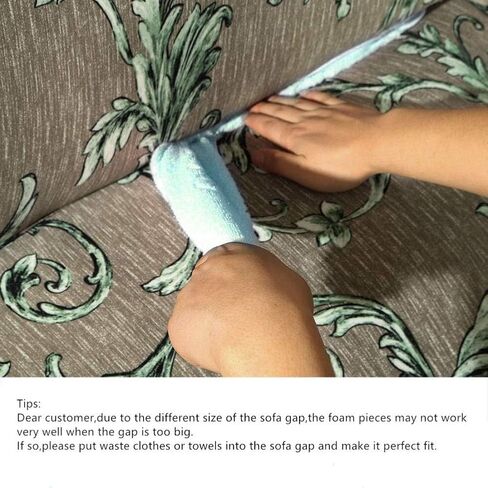 غطاء أريكة مطبوع من لامبريا، غطاء أريكة قابل للتمدد، أغطية أريكة لـ 4 وسائد مع غطاءين وسادة مجانيين (الهندباء، أريكة 4 مقاعد)، بيج in Kuwait