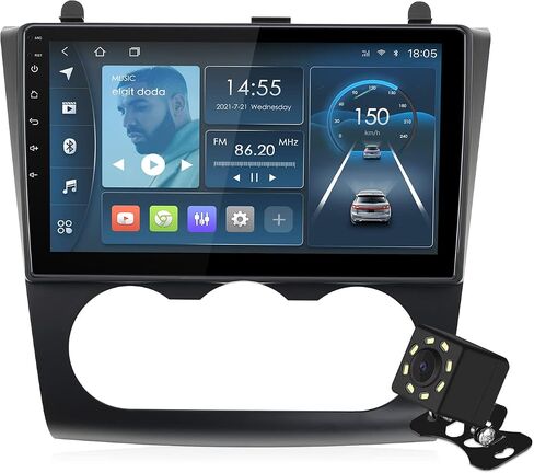 2+64G 9-inch Android 14 Car Stereo for Nissan Altima 2008-2012 IPS Touchscreen Screen Car Radio with Carplay & Android Auto Support Backup Camera GPS FM Navi BT SWC in Saudi Arabia