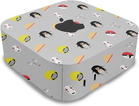 Glossy Glitter Skin Compatible with Apple Mac Mini M4 (2024) - Ultra Hippie - Premium 3M Vinyl Protective Wrap Decal Cover - Easy to Apply | Crafted in The USA by MightySkins in Saudi Arabia