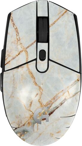 Mouse Skin Compatible with Logitech G305 Lightspeed - Army Star - Premium 3M Vinyl Protective Wrap Decal Cover - Easy to Apply | Crafted in The USA by MightySkins in Saudi Arabia