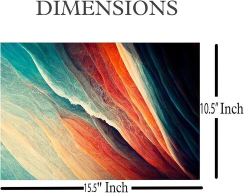 Laptop Skin with Colorful Pattern Designs, Fits Most Laptop Skin Sticker Decal,13.3" 14" 15" 15.4" 15.6 inch Laptop Universal Vinyl Skin Sticker Cover,Dustproof Waterproof Reusable (Skin 15_9) in Saudi Arabia