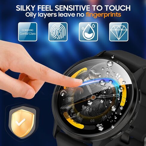 4 Pack Compatible with Garmin Vivoactive 5 Screen Protector PMMA for Garmin Vivoactive 5 Screen Protector Precise Fit,Scratch Resistance in Saudi Arabia