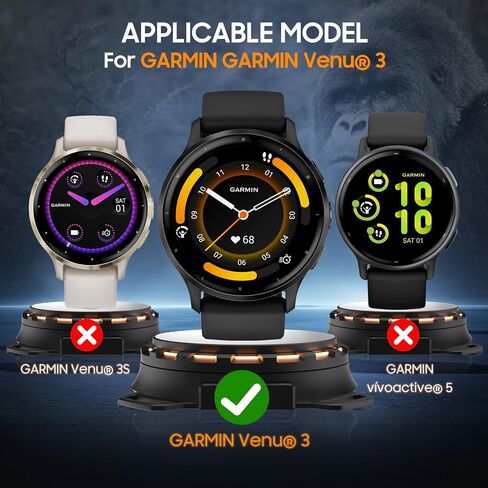 4 Pack Compatible with Garmin Vivoactive 5 Screen Protector PMMA for Garmin Vivoactive 5 Screen Protector Precise Fit,Scratch Resistance in Saudi Arabia