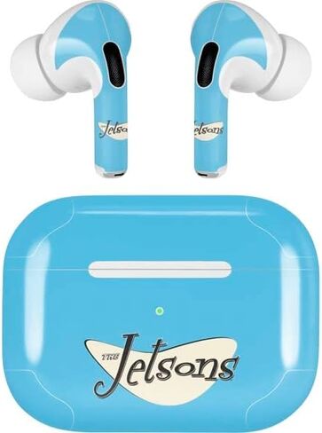 غلاف صوتي من Skinit متوافق مع Apple AirPods Pro (الجيل الثاني، 2022) - حفلة Warner Bros مرخصة رسميًا مثل تصميمها 2099 in Kuwait