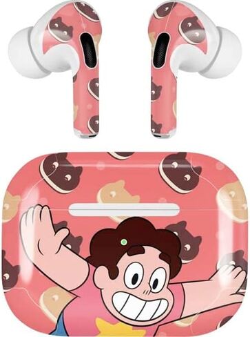 Skinit Decal Audio Skin Compatible with Apple AirPods Pro (2rd Gen, 2022) - Officially Licensed Warner Bros Steven Universe Characters Design in Saudi Arabia