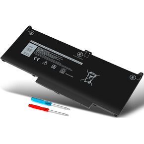 60WH 7.6V Type MXV9V Laptop Battery for Dell Latitude 5300 E5300 5310 E5310 7300 E7300 7400 E7400, Latitude 5300 5310 2-in-1, for Inspiron 7300 7306 2-in-1 Black Series, 5VC2M 05VC2M 0G74G 829MX