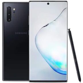 Samsung Galaxy Note 10+ Plus N975 6.8" Android 256GB Smartphone (Silver, T-Mobile) (Renewed)