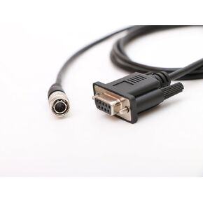 DB9 COM Data Cable 5ft Male 6pin Hirose for Trimble Total Stations S8,S6,M3 Total Stations Connect to Computer