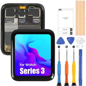 for Apple Watch Series 3 42mm LCD Screen Replacement - for Apple Watch Series3 Touch Screen Digitizer Glass Sensor Panel Full Assembly with Repair Part (GPS 42mm)