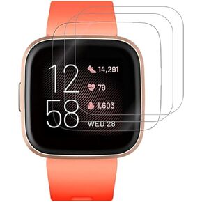 [3 Pack] For Fitbit Versa 2 watch film Screen Protector Screen film, [TPU film] [PET film] [film Friendly] for Fitbit Versa2 film