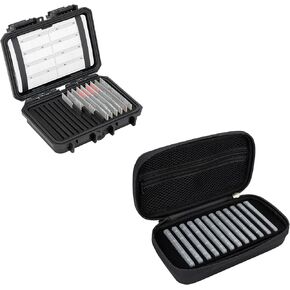 Hard ABS + EVA：Hard ABS M.2 SSD Card case with EVA PU M.2 SSD Card case