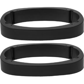iplusmile 1 Pair Car Speakers Brackets Automotive Speaker Spacer Ring Bevel Mounting Spacer (6" x 9")