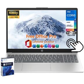 HP 2019 17.3" HD+ Flagship Home & Business Laptop, Intel Quad Core i5-8265U Processor Upto 3.9GHz, 8GB RAM, 256GB SSD, DVD-RW, WiFi, HDMI, GbE LAN, Bluetooth, Windows 10, Black