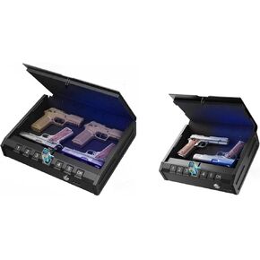 ONNAIS Two Safes, Six Handguns: Ultimate Security Bundle for Reliable Firearm Storage