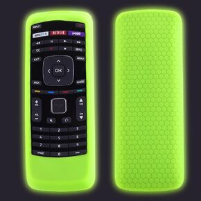 for Vizio Universal Remote Cover, Silicone Remote Case Glow Green
