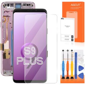 INCELL for Samsung Galaxy S9 Plus Screen Replacement for Samsung S9 Plus LCD Display SM-G965F SM-G965W SM-G965U LCD Digitizer Touch Screen Assembly with Frame(No Fingerprint) (Blue)