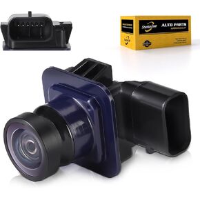 Backup Camera Compatible with Ford: Transit Transit-150 Transit-250 Transit-350 2015 2016 2017, Replaces OE# CK4Z-19G490-A Plug and Play-Rear View Reverse Parking Assist Back Up