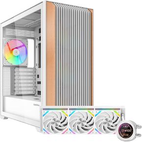 SAMA Z60 Genuine Walnut Wood PC Case & SAMA Q60 CPU AIO Water Cooler