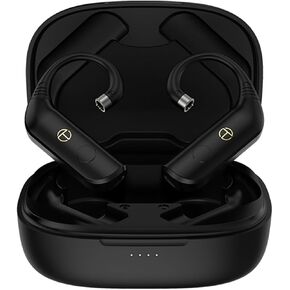 Linsoul TRN BT30 Pro Bluetooth 5.2 Wireless Earhook for IEMs Wired Earphones, Upgraded CVC 8.0 Noise Cancellation Technology, Long Battery Life with Charging Case (2Pin, 0.78mm)