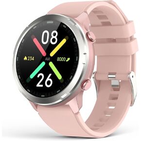 GPS Smart Watch for Women, Rugged Outdoor Watch with GPS and Compass, Fitness Tracker with Heart Rate Blood Oxygen Sleep Monitor, IP68 Waterproof, 1.32" Touch Screen, Compatible Android iOS iPhone