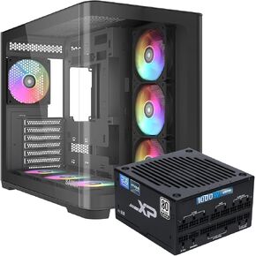 SAMA V60 Mid-Tower PC Case & SAMA XP1000W PC Power Supply